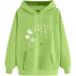 Hoodie für Damen Elegant Sweatshirt mit Kapuze Fashion Kapuzenpullover Sport Pullover Frauen Hoody Langarm Oberteil Teenager