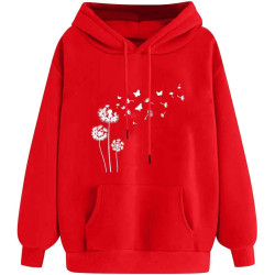 Hoodie für Damen Elegant Sweatshirt mit Kapuze Fashion Kapuzenpullover Sport Pullover Frauen Hoody Langarm Oberteil Teenager