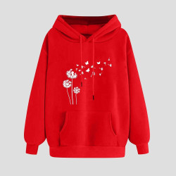 Hoodie für Damen Elegant Sweatshirt mit Kapuze Fashion Kapuzenpullover Sport Pullover Frauen Hoody Langarm Oberteil Teenager