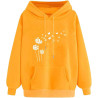 Hoodie für Damen Elegant Sweatshirt mit Kapuze Fashion Kapuzenpullover Sport Pullover Frauen Hoody Langarm Oberteil Teenager