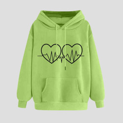 Hoodie für Damen Elegant Sweatshirt mit Kapuze Fashion Kapuzenpullover Sport Pullover Frauen Hoody Langarm Oberteil Teenager