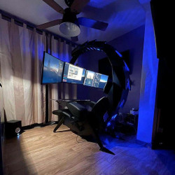 YGWXYYZJ Gaming Stuhl Atmungsaktiver Bürostuhl Ergonomischer PC Stuhl Computerstuhl Mit Skorpionförmigem Design Dekorativen