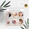 40 Blanko Gutscheine zum selber Ausfüllen Nagelstudio Friseur Kosmetik Massage Wellness Fußpflege Blanko Gutschein Vorlage