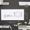 40 schöne Gutscheine zum selber Ausfüllen für die Gastronomie | Geschenkgutscheine Dinner Blanko Restaurant Gutscheinkarten zum