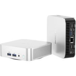 GEEKOM A6 Mini PC mit AMD Ryzen 7 6800H, 3-Jahre-Support, Metallgehäuse, 32GB DDR5 1TB M.2 SSD, Mini Computer für