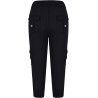 HXRYPG Cargohose Damen 3/4 Hose Causal Caprihose Outdoor Wanderhose Stretch Jogginghose Sporthose Große Größen Freizeithose