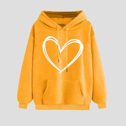Hoodie Damen Elegant Sweatshirt mit Kapuze Fashion Motiv Kapuzenpullover Sport Pullover Frauen Langarm Oberteile Winter Kleidung