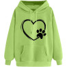 Hoodie Damen Elegant Sweatshirt mit Kapuze Fashion Motiv Kapuzenpullover Sport Pullover Frauen Langarm Oberteile Winter Kleidung