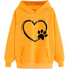 Hoodie Damen Elegant Sweatshirt mit Kapuze Fashion Motiv Kapuzenpullover Sport Pullover Frauen Langarm Oberteile Winter Kleidung