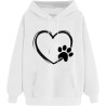 Hoodie Damen Elegant Sweatshirt mit Kapuze Fashion Motiv Kapuzenpullover Sport Pullover Frauen Langarm Oberteile Winter Kleidung