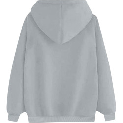 Hoodie Damen Elegant Sweatshirt mit Kapuze Fashion Motiv Kapuzenpullover Sport Pullover Frauen Langarm Oberteile Winter Kleidung