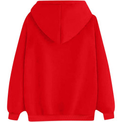 Hoodie Damen Elegant Sweatshirt mit Kapuze Fashion Motiv Kapuzenpullover Sport Pullover Frauen Langarm Oberteile Winter Kleidung