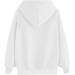 Hoodie Damen Elegant Sweatshirt mit Kapuze Fashion Motiv Kapuzenpullover Sport Pullover Frauen Langarm Oberteile Winter Kleidung