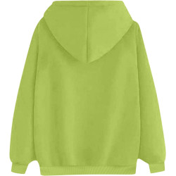 Hoodie Damen Elegant Sweatshirt mit Kapuze Fashion Motiv Kapuzenpullover Sport Pullover Frauen Langarm Oberteile Winter Kleidung