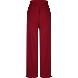 Damen Jogginghose Baggy Hosen Fashion Trainingshose mit Kordelzug Sporthose Lang Stoffhose Casual Teenager Mädchen Baumwolle