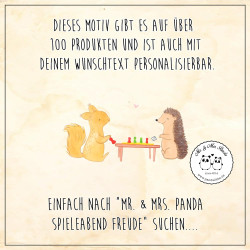 Mr. & Mrs. Panda Geschenkkarte Spieleabend Freude - Spaß, Unterhaltung, Geldgeschenk, Kartenspiele, Gutschein, perfekte Wahl,