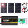 10000-W-Off-Grid-Solarstrom-Kit mit reinem Sinus-Wechselrichter und 50-A-PWM-Controller for Wohnmobile, Boote und