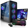 SYSTEMTREFF Basic Gaming Komplett PC Set AMD Ryzen 5 PRO 5655G 6x4.4GHz | AMD RX Vega 7 4K | 512GB M.2 NVMe | 16GB DDR4 RAM |