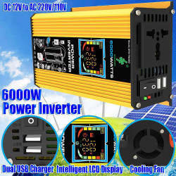 6000-W-Off-Grid-Solarstrom-Kit mit faltbarem, wasserdichtem 100-W-Panel und 50-A-Controller for Boote, Wohnmobile und den