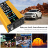 6000-W-Off-Grid-Solarstrom-Kit mit faltbarem, wasserdichtem 100-W-Panel und 50-A-Controller for Boote, Wohnmobile und den