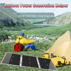 6000-W-Off-Grid-Solarstrom-Kit mit wasserdichtem 60-W-Panel und 30-A-Controller for den Heim- und Außenbereich(110V) AI