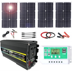 800-W-Off-Grid-Solarpanel-Kit mit 50-A-Laderegler – wasserdicht, tragbar for Wohnmobil und Campervan(100W) AI Affiliate