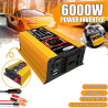 AANNAA 6000-W-Off-Grid-Solarstrom-Kit mit wasserdichtem 60-W-Panel und 30-A-Controller for den Heim- und Außenbereich(110V) AI
