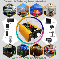 AANNAA 6000-W-Off-Grid-Solarstrom-Kit mit wasserdichtem 60-W-Panel und 30-A-Controller for den Heim- und Außenbereich(110V) AI