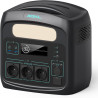 ADKL Tragbare Powerstation 1200W (921,6Wh) mit LiFePO4-Batterie 400000mAh,1.5 Stunden Schnellladung,3X 1200W AC