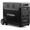 AFERIY 3840Wh Tragbare Powerstation, 3600W Solargenerator LiFePO4 mit USV, 3x230V AC Ausgang 3600W (7200W Peak), Stormerzeuger