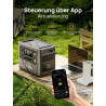AFERIY 3600W Solargenerator, 3840Wh LiFePO4 Tragbare Powerstation mit USV, 3x230V AC Ausgang 3600W (7200W Peak), Stormerzeuger