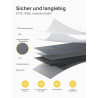 AFERIY Faltbares Solarpanel 200W, Solarmodul mit 5 Ausgängen, faltbares monokristallines Silikon-Solarpanel, IP65, hohe