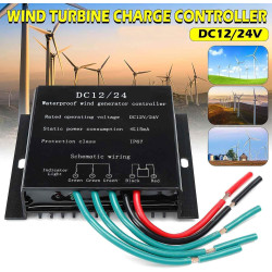 AISINILALAO Wind Turbine MPPT Laderegler, 12V 24V 48V 10000W Für Wind Generator DREI Phase MPPT Wind Solar Laderegler AI