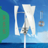 AISINILALAO 9000W Vertikale Windturbine, 3 Blätter Vertikaler Windturbinengenerator 12V-220V