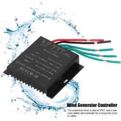 AISINILALAO wasserdichte Wind Generator Laderegler 8000W 12V/ 24V Auto 48V Wind Laderegler Wind Controller Regler für DC AC