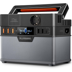 ALLPOWERS S300 PLUS Tragbarer Powerstation 288Wh Mobile Stromversorgung Generatoren 300W Batterie Mobiler Stromspeicher für