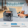 ALLPOWERS S300 PLUS Tragbarer Powerstation 288Wh Mobile Stromversorgung Generatoren 300W Batterie Mobiler Stromspeicher für
