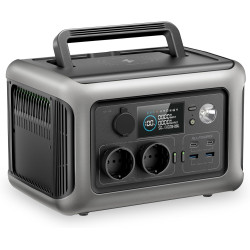 ALLPOWERS R600 Tragbare Powerstation, 299Wh LiFePO4 Batterie mit 2x 600W (1200W Spitze) AC Ausgang Solargenerator, 0-100%