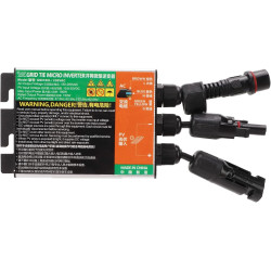 Alomejor Solar Grid Tie Inverter, 180 W 230 V 10,8 V Bis 30 V DC Eingang zu AC 180 V Bis 280 V Ausgang Grid Tie Inverter AI