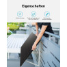 Anker SOLIX Solarbank E1600, 800W Balkonkraftwerk mit Speicher, 1,6kWh Akkukapazität, IP65, 6000 Ladezyklen, LFP Akku,