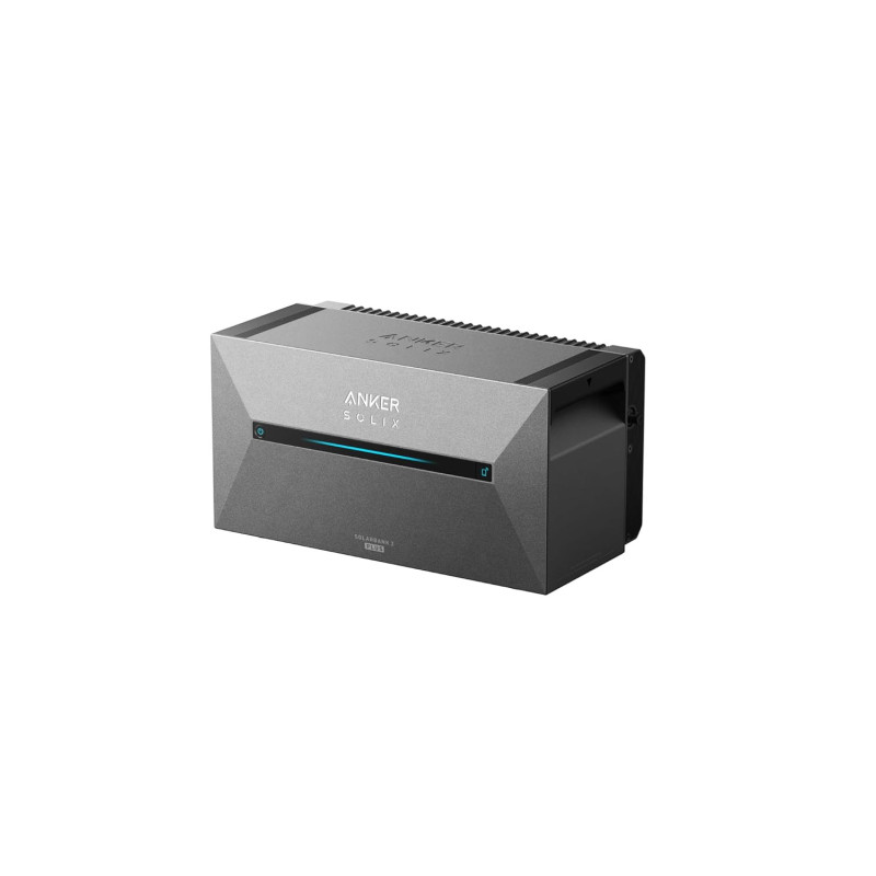 Anker SOLIX Solarbank 2 Plus, 2 MPPT für bis zu 2 Solarpanels, Balkonkraftwerk mit Speicher,1,6kWh,1200W Solareingang,