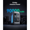 Anker SOLIX C300 DC Powerbank Powerstation, 288Wh Akku für mehrere Geräte, LiFePO4 Akku, 300W Solargenerator, Für Camping,
