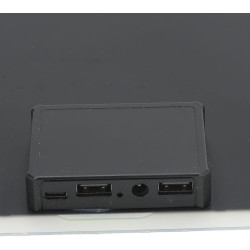 Solar Autobatterie Ladegerät, 20W 12V Solarpanel Solar Ladegerät Solarladegerät Notstromversorgung Dual-USB-Ausgang