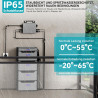 IFUSION IFTC1600 Balkonkraftwerk–1200W Solar-Eingang,1600W bidirektionaler AC-Ladung,1024Wh LiFePO4-Speicher,TOU-Optimierung