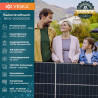Balkonkraftwerk 2000W - Solaranlage Bifaziale Glas/Glas Paneele, WiFi Smarte PV Anlage Echtzeit-Überwachung via App mit WLAN AI