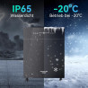 2,56kWh VENUS-C Balkonkraftwerk Speicher +CT002 Smarter Zähler, AC-gekoppeltes Energiespeichersystem All-in-One Solarspeicher,