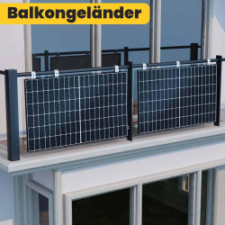 880W/800W Balkonkraftwerk mit Speicher Komplettset 2,56kWh Marstek Jupiter C Speicher inkl. 800W integrietem Wechselrichter |
