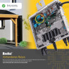 Belko® Balkonkraftwerk 830Wp Komplettset, 2 x 415W Trina Solar Full Black Module, 800W Wechselrichter mit WiFi, Smarte