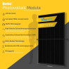 Belko® Balkonkraftwerk 830Wp Komplettset, 2 x 415W Trina Solar Full Black Module, 800W Wechselrichter mit WiFi, Smarte