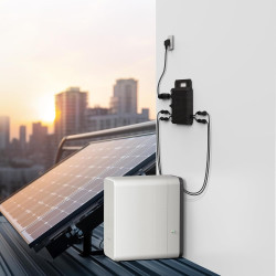 B2500 Balkonkraftwerk mit Speicher Begrenzt weiß, 2240Wh LiFePO4 Akku 6000 Ladezyklen Marstek, Erweiterbar auf 6720Wh, Einfache